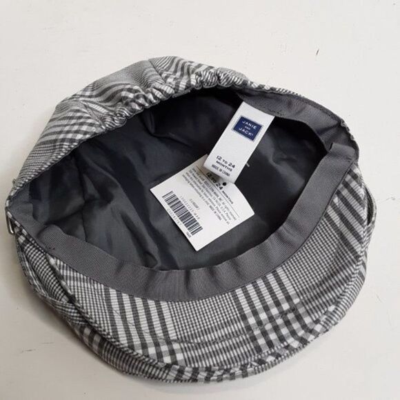 Janie and Jack Plaid Hat 12m to 24m - Picture 1 of 7